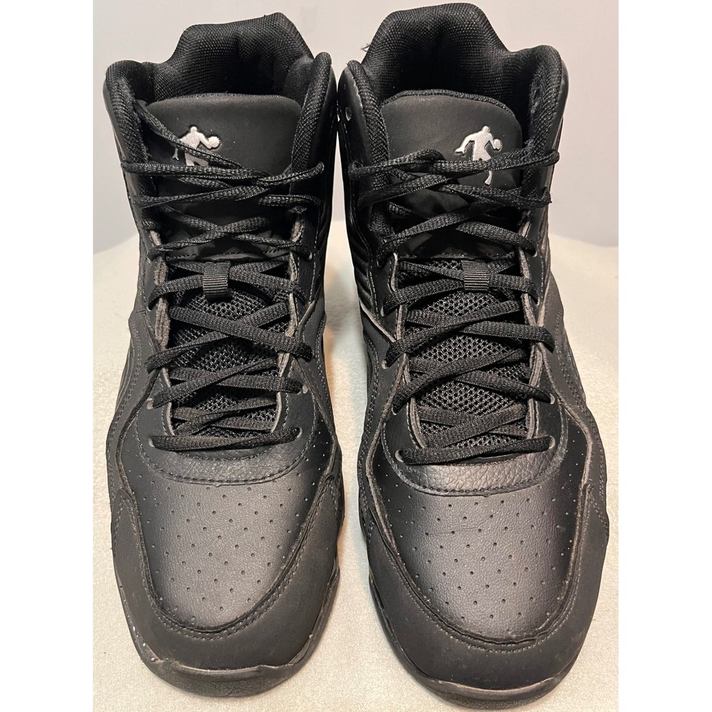 AND1 Mens Maverick High Top Basketball Shoes Black Speckled Sneakers Size 11